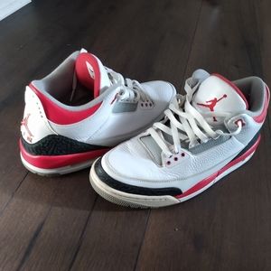 Jordan retro 3 "Fire Red"